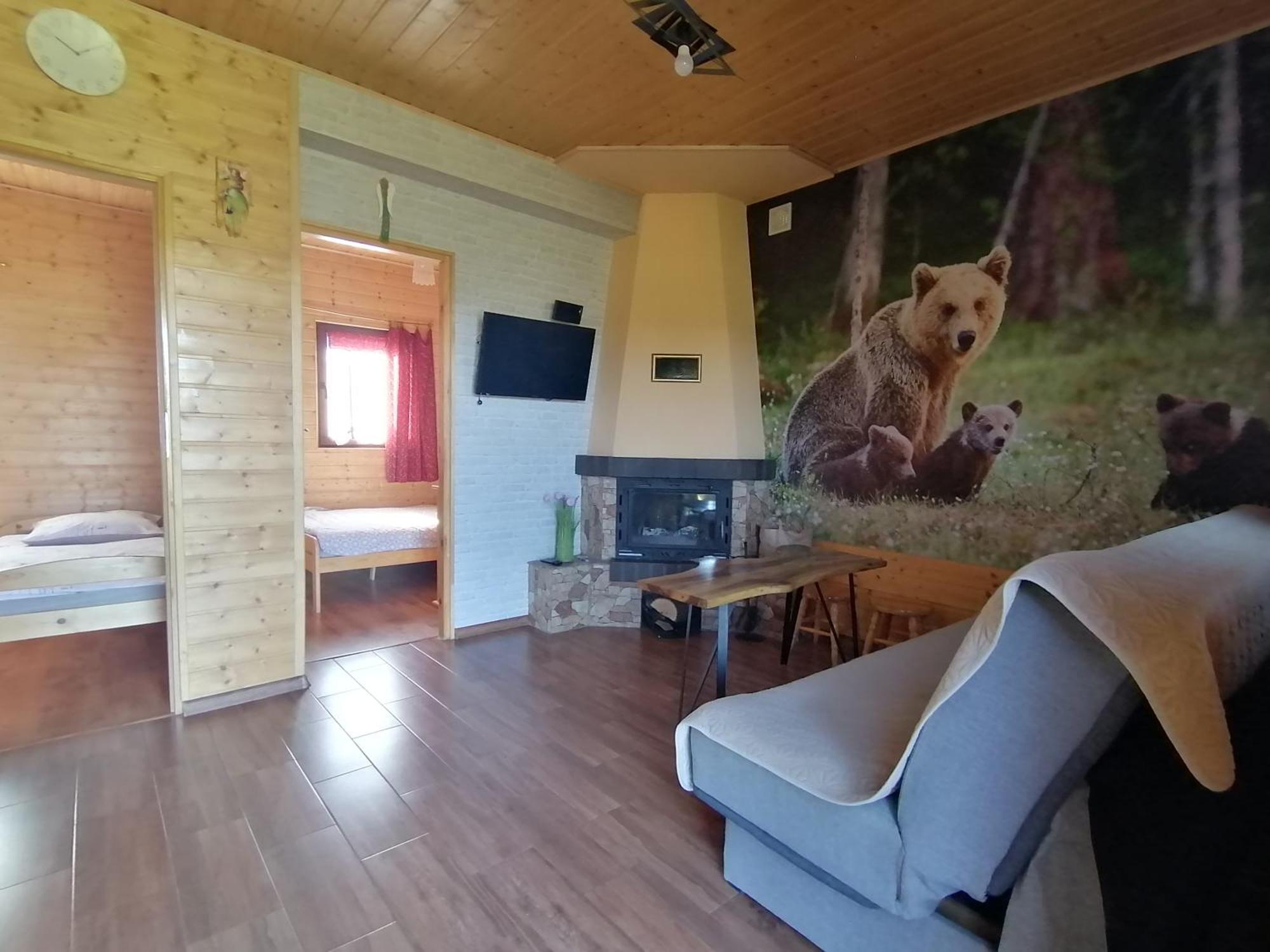 Domki Zlota Rybka Nad Jeziorem Solinskim Zawóz Exterior foto